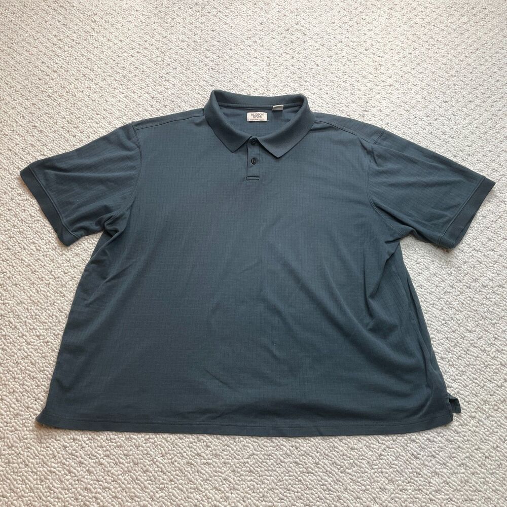 Hudson River Polo Shirt Mens XXL 2XL Dark Gray Heritage Classics Golf Rugby Top